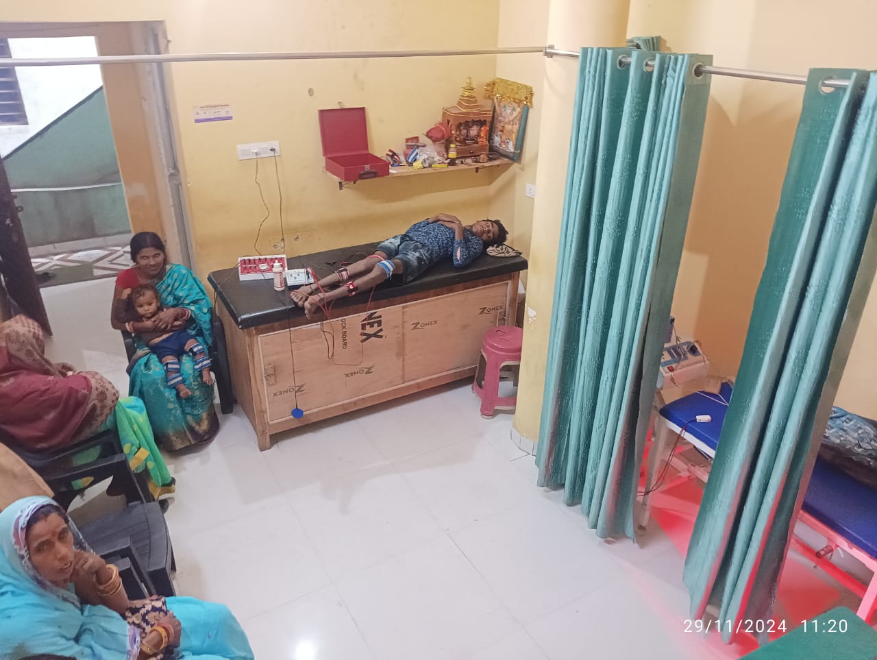 Reception area at the Clinic